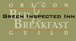 Oregon Bed & Breakfast Guild Green Inspected Inn logo