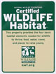 Certified Wildlife Habitat logo