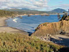 Photo of Battlerock south to Humbug Mountain and Port Orford bay