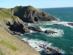 Photo of ocean at Port Orford Heads