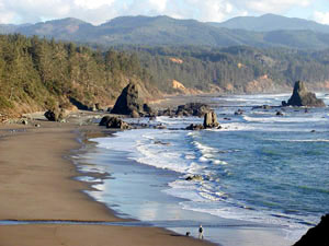 Photo Port Orford bay